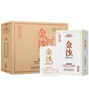 JINSHA 金沙 贵州酱酒 53度酱香型白酒 大曲坤沙 礼盒送礼 年货送礼 53度 450mL 4瓶 金沙酱酒酒库版