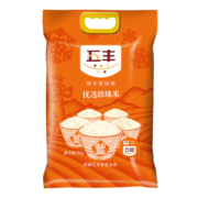 14点开始:五丰华润 五丰 优选珍珠米5KG 圆粒米+凑单品
