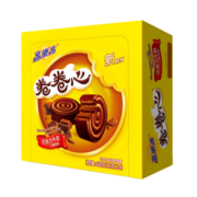 高乐高巧克力味卷卷心蛋糕25g*24枚营养早餐瑞士卷下午茶办公室点心600g