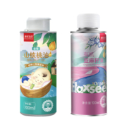 核心为你山核桃油有机亚麻籽油儿童热炒营养食用油送宝宝电子食谱