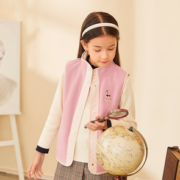 HAZZYS 哈吉斯 女童马甲秋