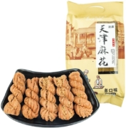 再降价、京东秒杀：津顺祥 天津特产夹馅大麻花（多口味混装）400g/袋