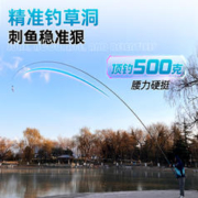 猛攻 炮竿传统钓长杆超轻超硬9/12米大炮杆打窝竿钓鱼竿手杆坦克炮