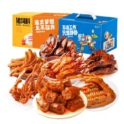 拍两件精武鸭货零食大礼包卤味武汉特产鸭脖