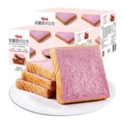 凑单13.2 百草味紫薯吐司500g*2箱