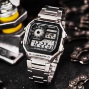 CASIO 卡西欧 男表 小方表运动系列多功能户外防水男表