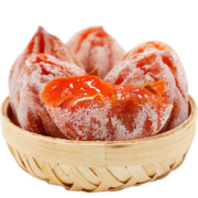 静益乐源 广西吊柿饼 柿饼干 新鲜农家自制吊干柿饼 净重1000g独立包装