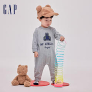 Gap 盖璞 婴儿春季新款小熊印花纯棉连体衣