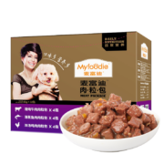 需首购、PLUS会员：麦富迪 狗湿粮肉粒包狗罐头狗零食 混合味95g*12
