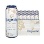 临期品：Hoegaarden 福佳 比利时小麦 白啤酒 500ml*18听