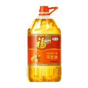 福临门 花生油 食用油 浓香压榨一级 家庭装4L*1桶