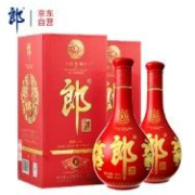 再降价、PLUS会员：LANGJIU 郎酒 红花郎10 酱香型白酒 53度 500ml*2瓶