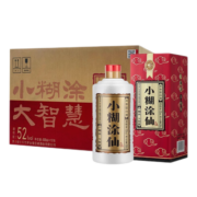 小糊涂仙普仙升级版 浓香型纯粮酒 52度 500mL 12瓶 送礼佳品