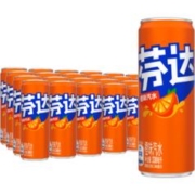 Fanta 芬达 橙味 摩登罐汽水 330ml*24罐