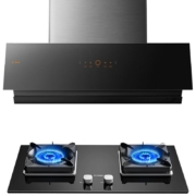 预售、PLUS会员：FOTILE 方太 侧吸式变频烟灶套装 5.2kW 燃气灶 JCD10TA+02-TH27B 天然气
