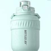BOTTLED JOY 波特的乔伊 冰裂纹系列 暖吨吨 保温杯 500ml 豆绿