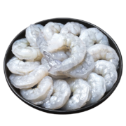 Plus会员:肉鲜厨师 青虾仁无冰净重1kg 120-180只/袋 *2件+凑单品