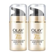 OLAY 玉兰油 多效修护霜紧致肌肤七重功效7合1保湿面霜女14g*2瓶