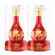 7日20点、plus会员：红花郎15陈酿 酱香型 53度 500mL 2瓶