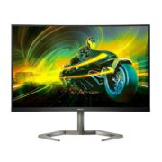 飞利浦 27英寸 2K 165Hz 1ms HDR技术 升降旋转 PS5游戏直播 曲面电竞显示器 电脑显示屏 27M1C5500V