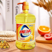 matou 马头 金桔洗洁精1kg 高效去油除味易冲洗 食用级蔬果洗涤洗碗液洗涤灵
