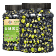 京东百亿补贴:春江月 香酥熟黑豆 原味500g*1袋