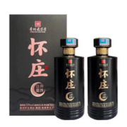 怀庄酒 53度酱香型坤沙粮食白酒 500mL 2瓶