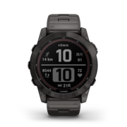佳明（GARMIN）Fenix7X太阳能蓝宝石DLC碳黑尊荣版跑步高尔夫户外运动手表