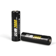 双鹿 5号充电电池2粒装 2600毫安时镍氢电池 适用于数码相机/闪光灯/玩具/游戏机/无线鼠标/剃须刀