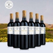 京东百亿补贴：LAFITE 拉菲 传奇波尔多 赤霞珠 干红葡萄酒 750ml*6瓶