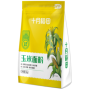 十月稻田 玉米面粉 玉米粉 东北脱皮玉米 杂粮粉 粗粮 玉米饼 窝头粉 1kg