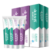 YUNNANBAIYAO 云南白药 益生菌牙膏 薄荷105g*2+冰柠105g*2