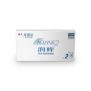 安视优强生润眸双周抛隐形眼镜6片