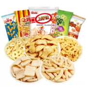 京东百亿补贴：上好佳零食薯片整箱上好佳虾条薯片 多口味混合20包