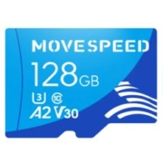 有券的上：MOVE SPEED 移速 YSTFT300 MicroSD存储卡 128GB（V60、U3、A2）