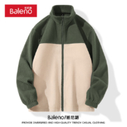 Baleno 班尼路 情侣款摇粒绒保暖外套 20240102
