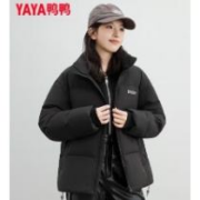 YAYA 鸭鸭 短款立领情侣羽绒服 YE3B700521P-1 5色可选
