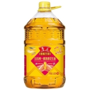鲁花香飘万家5S压榨一级浓香花生油5.436L家用