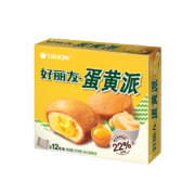好丽友（orion）蛋黄派 12枚 276g/盒