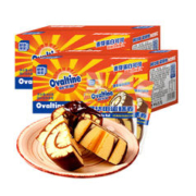 Ovaltine 阿华田 可可蛋糕卷400g*2糕点心小零食代早餐下午茶瑞士卷面包囤货