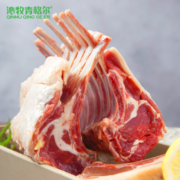 原切法式羊排3.4斤内蒙锡盟羊排12肋排生新鲜羊肉西餐烧烤串食材