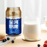 金河奶啤300ml*6易拉罐装整箱乳酸菌奶啤饮料发酵酸奶饮品非啤酒