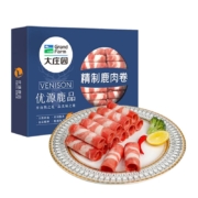 PLUS会员：大庄园 精制鹿肉卷 300g/袋*6件