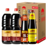 Plus会员：李锦记 锦珍生抽1.45kg*2+醇酿陈醋410ml+味蚝鲜480g
