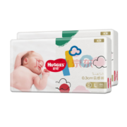 好奇Huggies 金装纸尿裤 婴儿尿不湿超薄透气干爽超大吸新生儿 L72片【9-14kg】
