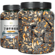 京东百亿补贴:蜜禾 黑芝麻坚果软糕 500g *1罐*3件