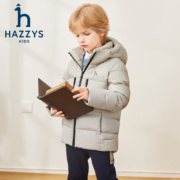 需要首购礼金、PLUS会员：HAZZYS 哈吉斯 童装男童羽绒服 多款可选