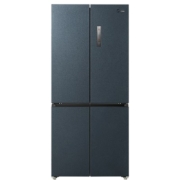 京东百亿补贴：Midea 美的 BCD-485WSPZM(E) 风冷十字对开门冰箱 485L 烟雨灰
