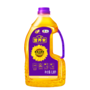 营养家 食用油 黄金小黑葵葵花仁油1.8L 物理压榨一级 中粮福临门出品