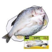 好渔阿聪 冷冻三去白蕉海鲈鱼400g 净膛开背 生鲜鱼类